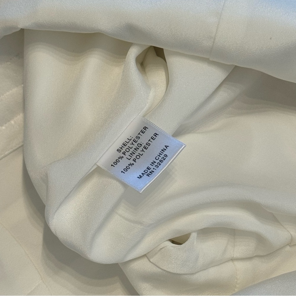 Lovers & Friends Troy Mini White Satin Dress XS - Picture 8 of 11